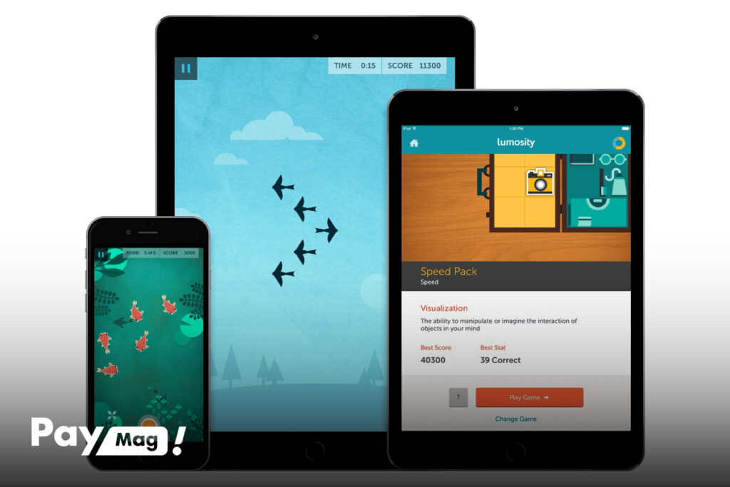 Lumosity یکی از شناختهشدهترین بازی های موبایل