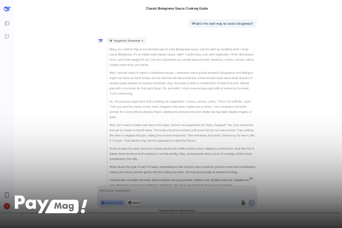 هوش مصنوعی DeepSeek