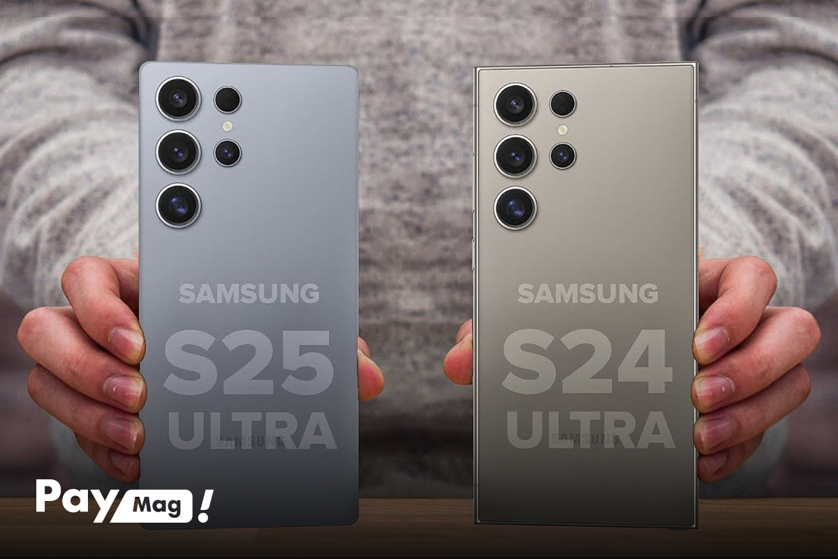 مقایسه نمایشگر گوشی s25 اولترا با s24 ultra 