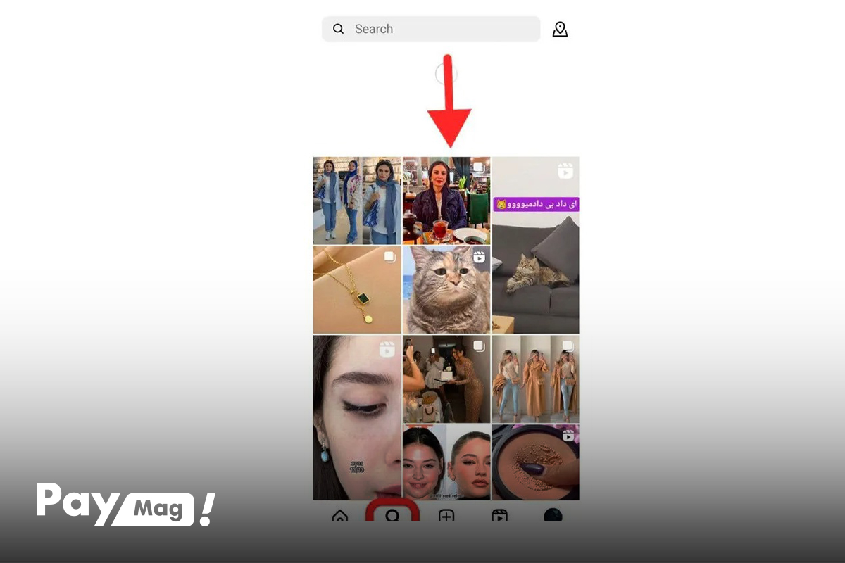 نحوه ریست اکسپلور اینستاگرام