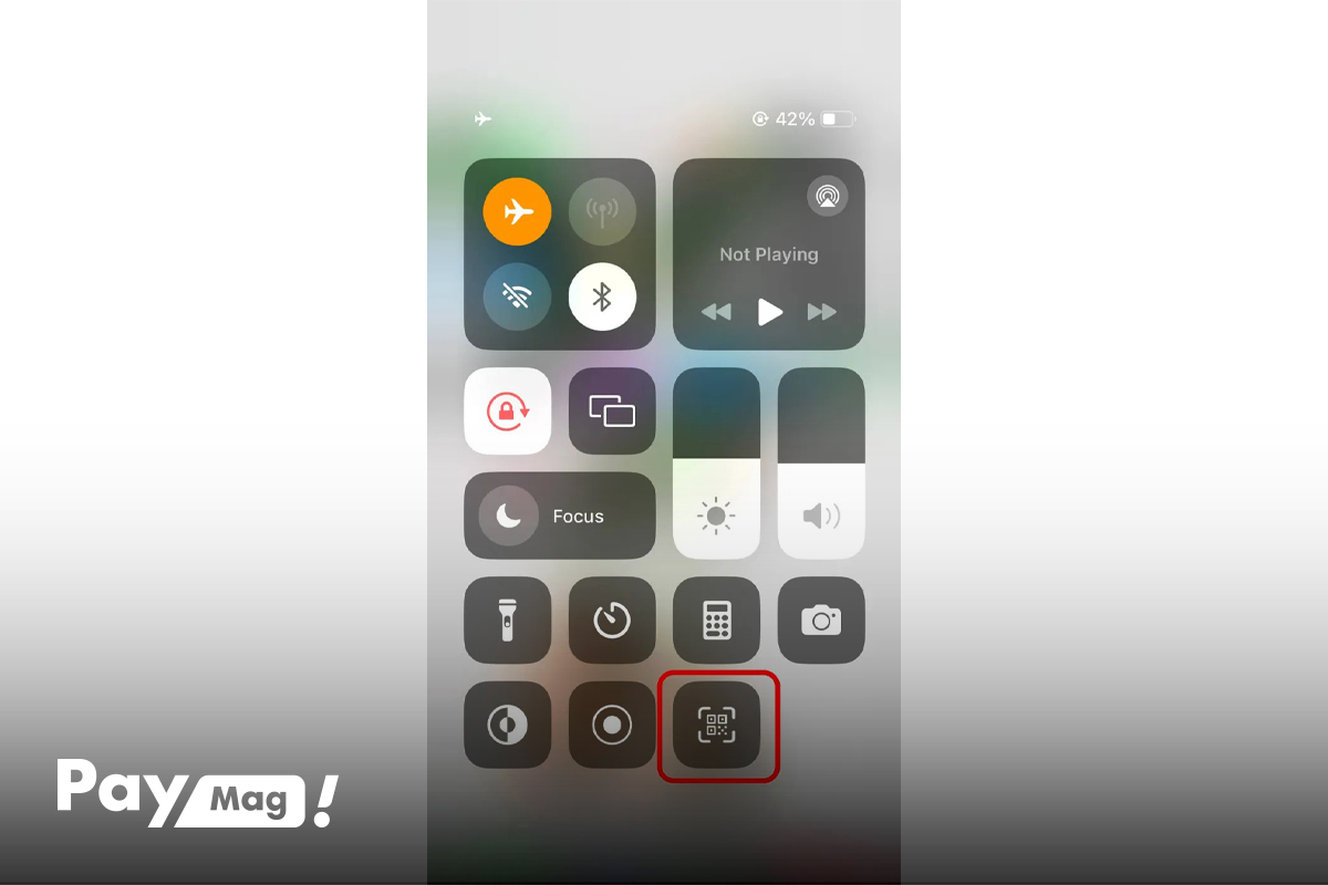 اسکن کد QR با کنترل سنتر