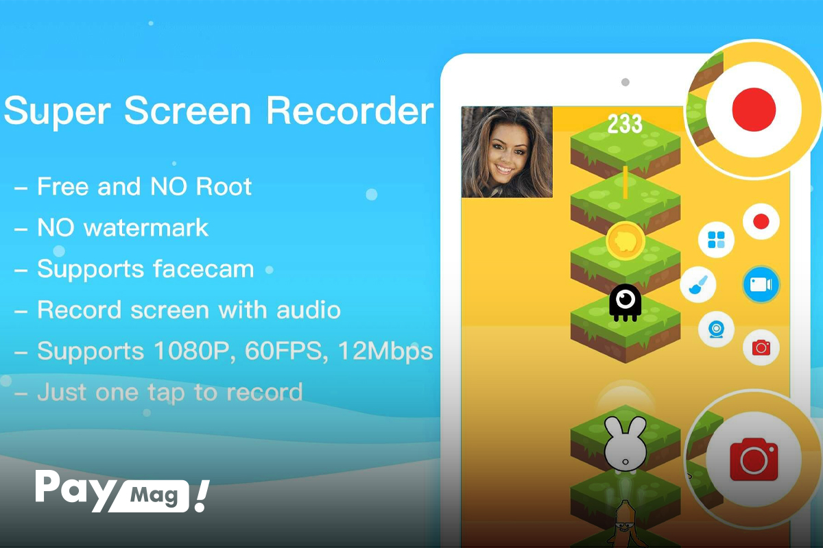 اپلیکیشن Super Screen Recorder