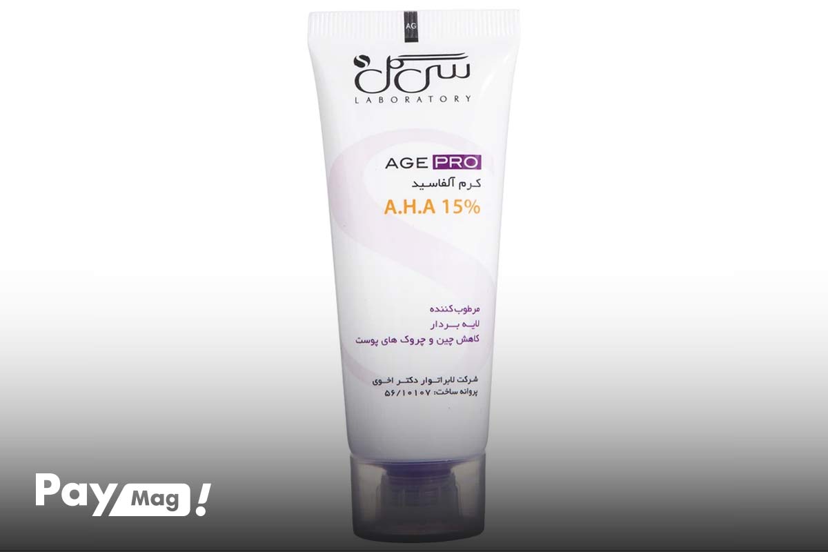 کرم ضد چروک سی گل مدل Alphacid حجم 40 میلی‌لیتر