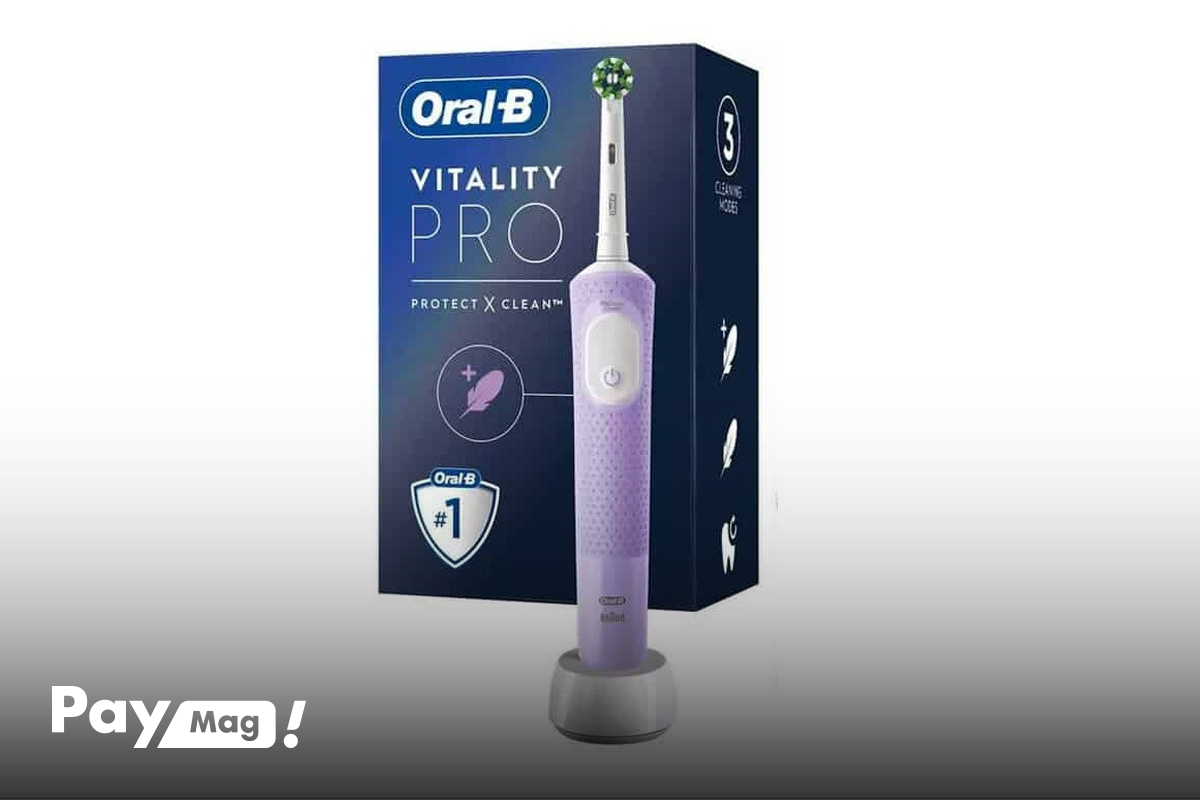 مسواک برقی اورال بی Vitality Pro Prodtect X Clean