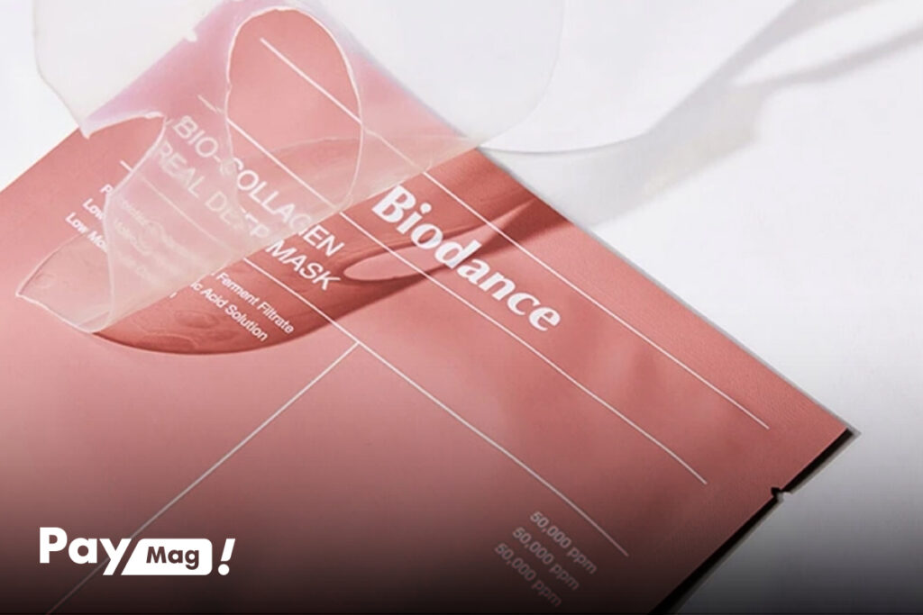 ماسک صورت بایودنس مدل Collagen