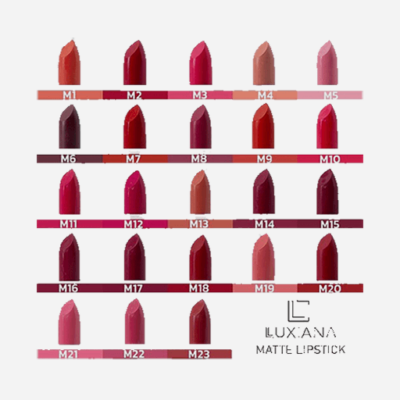رژ لب های برند لوکسیانا matte lipstick LUXIANA