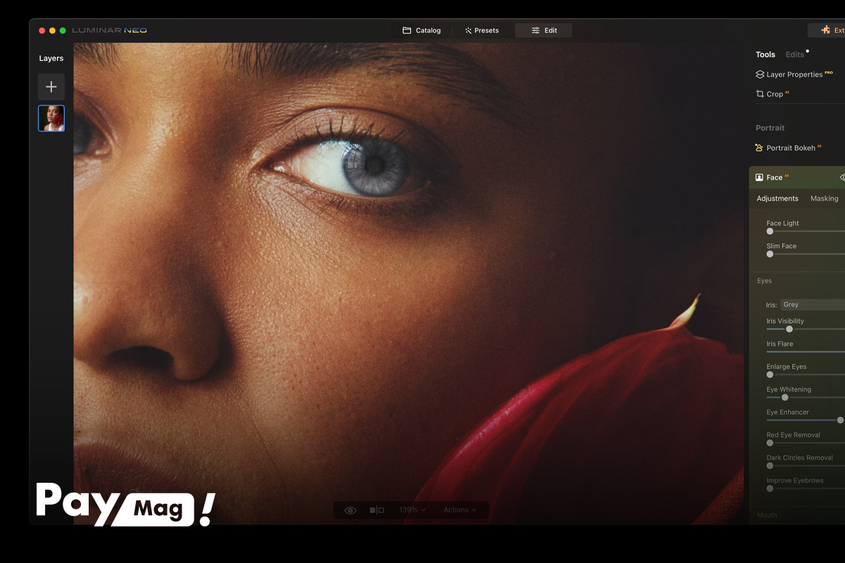 برنامه Luminar Neo