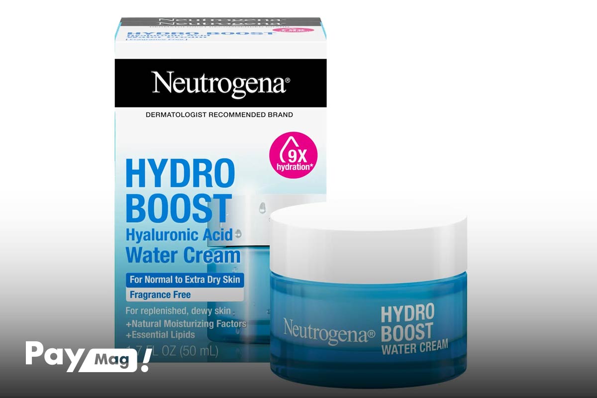 کرم آبرسان نوتروژینا Hydro Boost Hyaluronic Acid Water Cream Fragrance Free