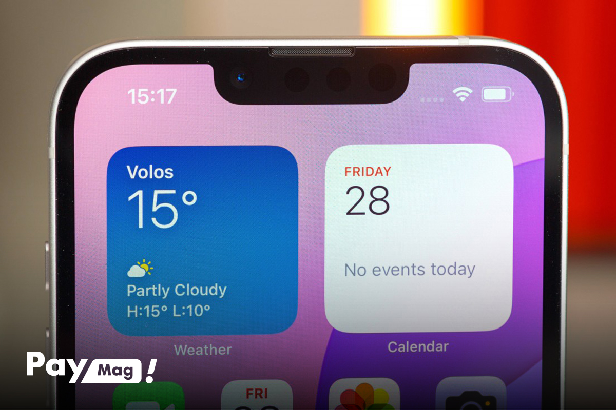 صفحه نمایش گوشی iPhone 16e