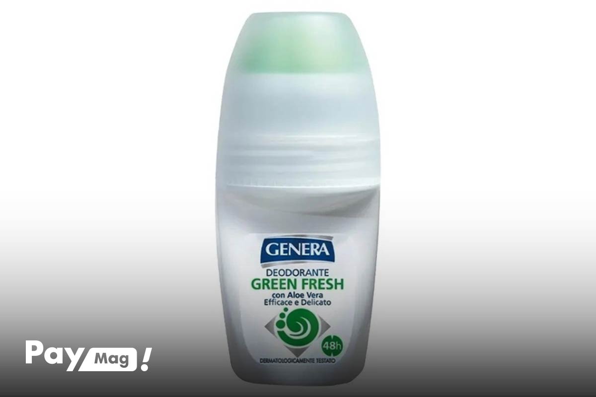 رول ضد تعریق زنانه جنرا مدل Green Fresh حجم 50 میلی‌لیتر