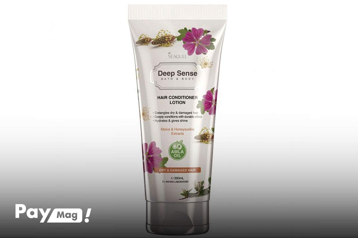 لوسیون نرم‌کننده مو مناسب موهای خشک و آسیب دیده دیپ سنس 