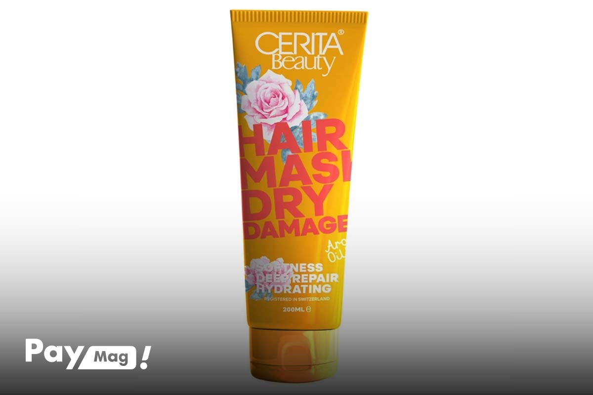 ماسک مو تیوپی سریتا مناسب موهای خشک و آسیب دیده 