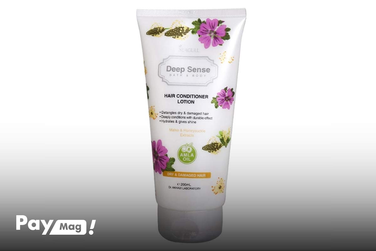 لوسیون نرم‌کننده مو مناسب موهای خشک و آسیب دیده دیپ سنس 