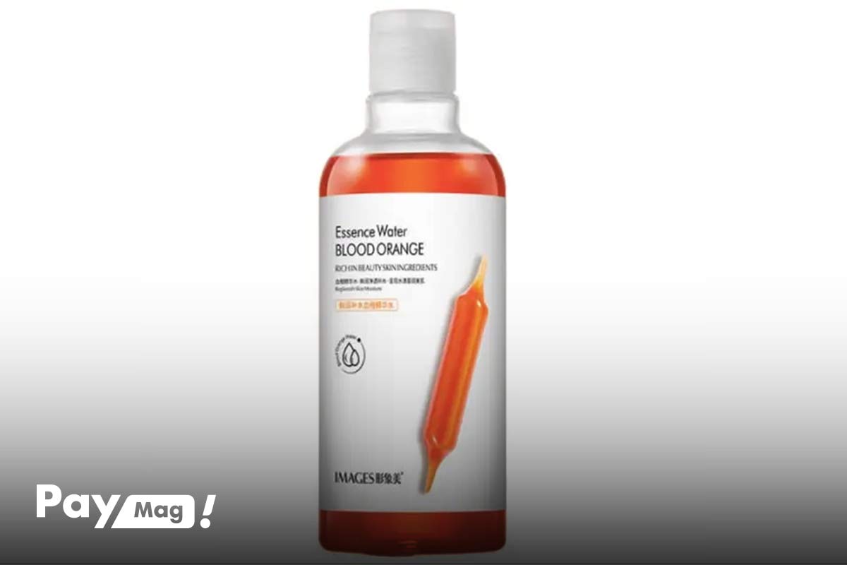 تونر پاک‌ کننده آرایش ایمجز مدل Essence Water Blood Orange 