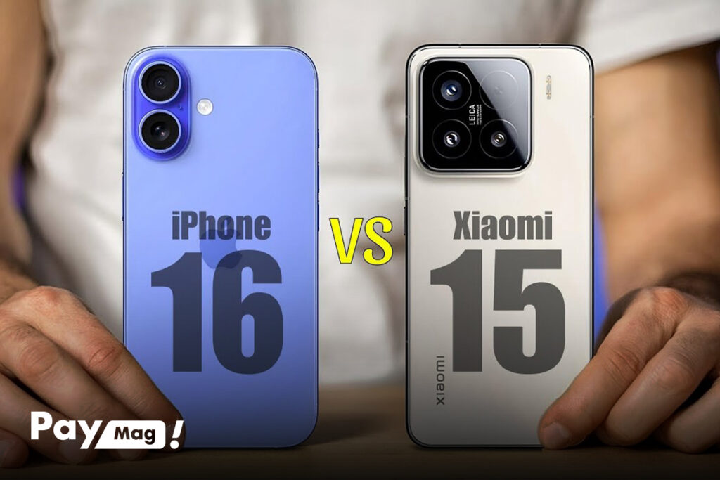 مقایسه آیفون ۱۶ با شیائومی ۱۵