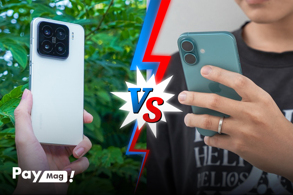 مقایسه آیفون ۱۶ با شیائومی ۱۵ از نظر طراحی