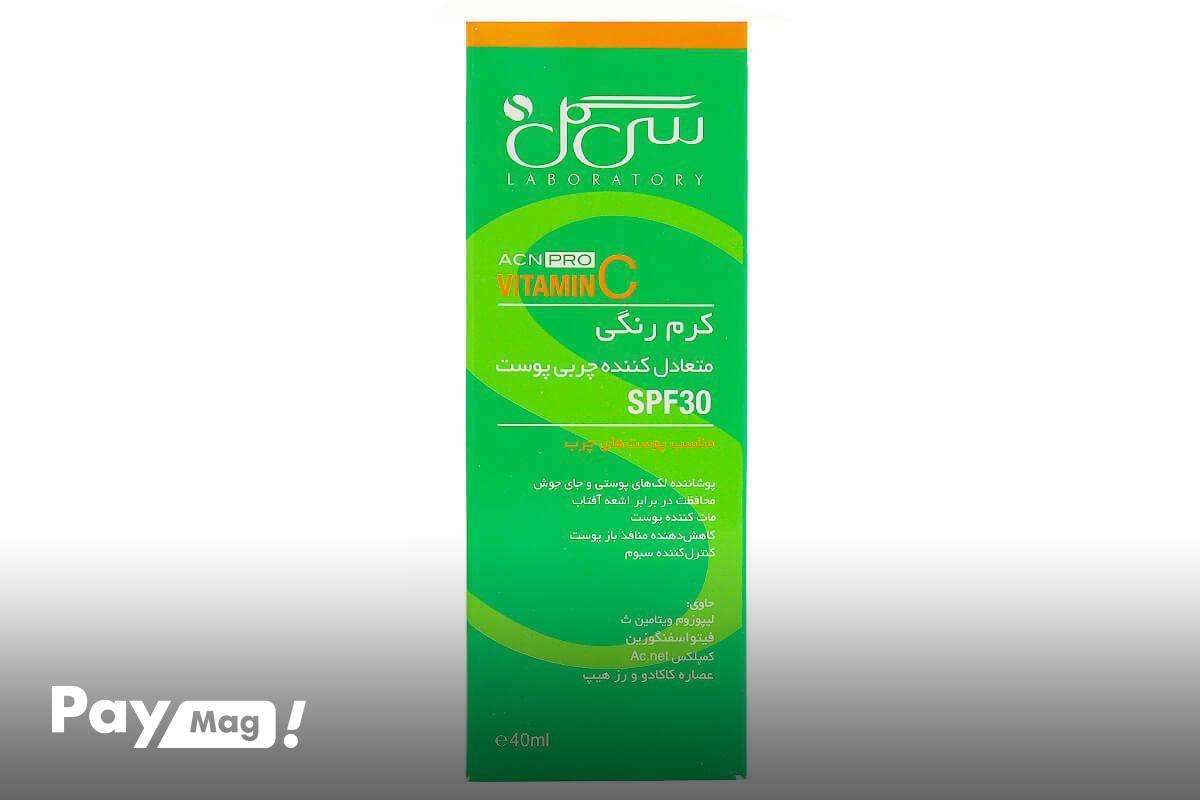 کرم رنگی SPF30 سی سی کرم سی گل