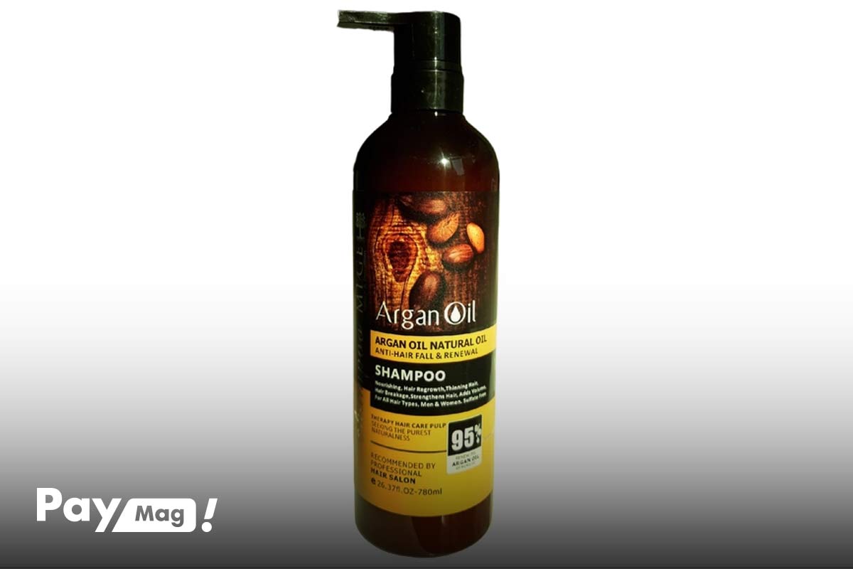 شامپو مو میگه مدل روغن آرگان حجم 780 میلی لیتر بدون سولفات
