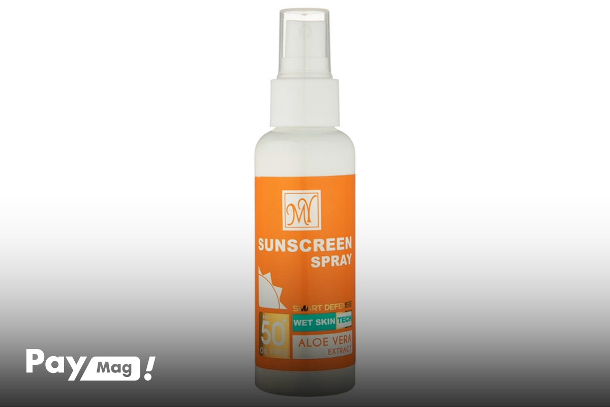 اسپری ضد آفتاب مای مدل Smart Defense حجم 100 میلیلیتر