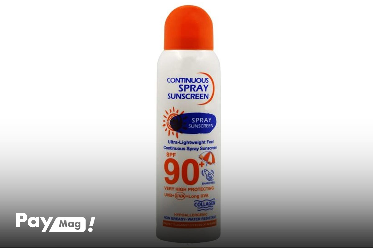 بهترین اسپری های ضدآفتاب