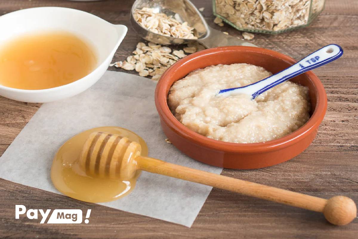 ماسک کلاژن خانگی