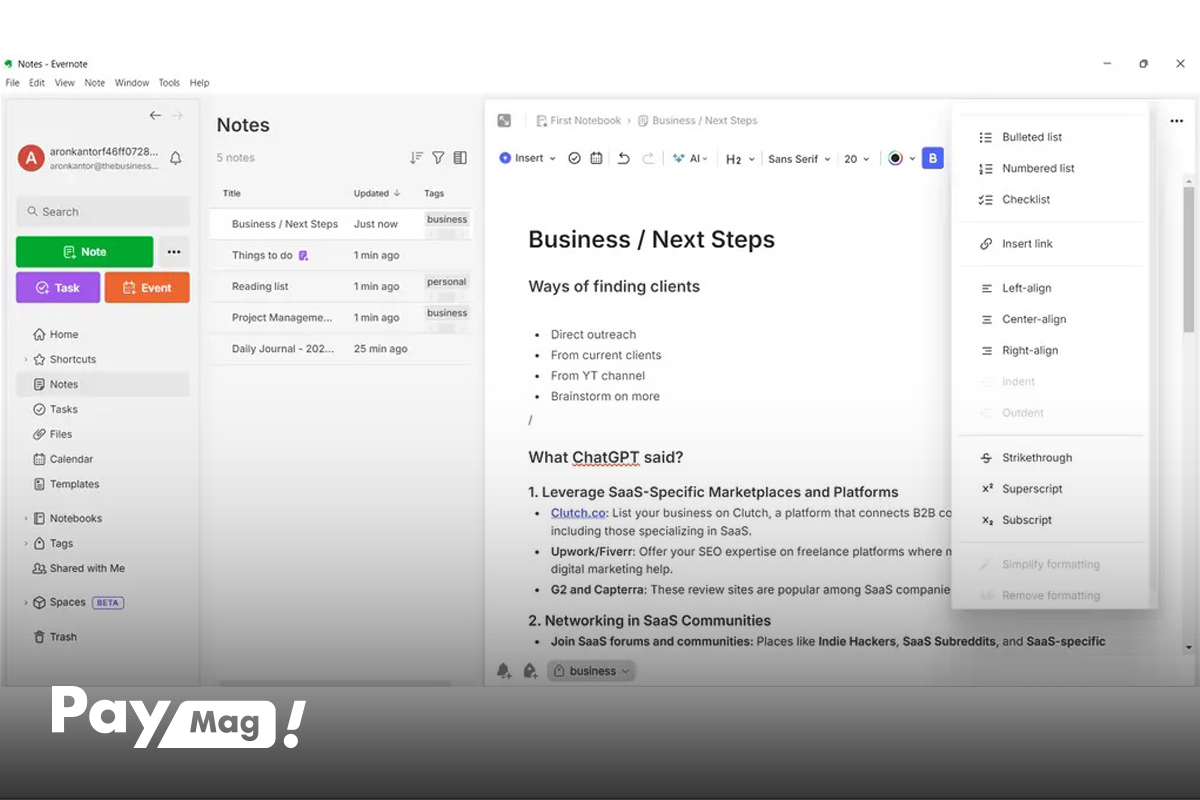 بهترین اپ برای جزوه نویسی