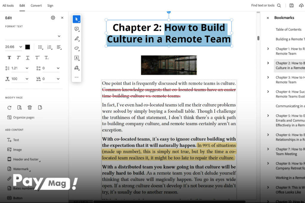 برنامه ویرایش pdf ادیت پی دی اف