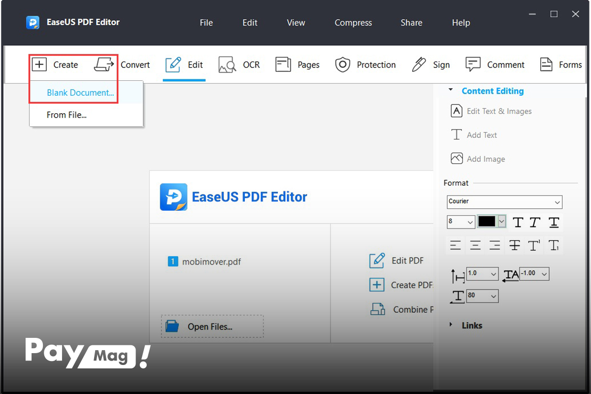 برنامه برای ویرایش pdf