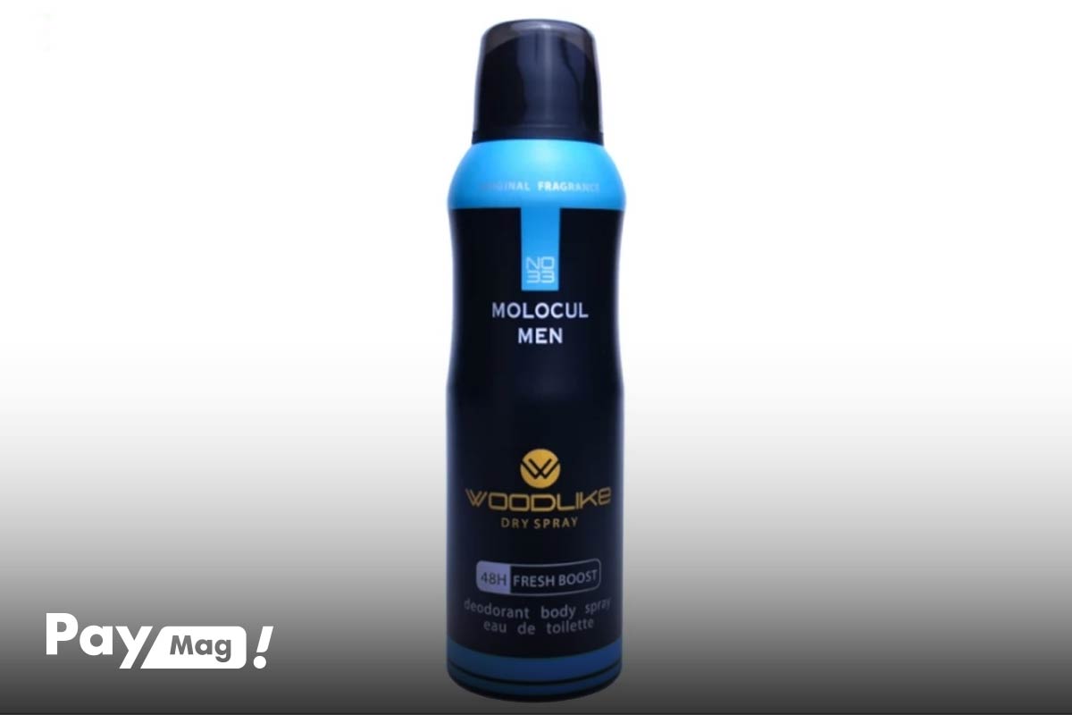 اسپری ضد تعریق مردانه وودلایک مدل مولکول