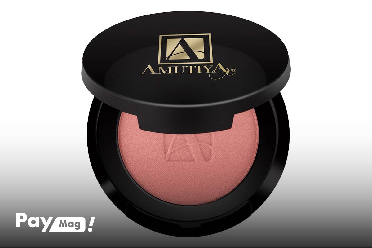 رژگونه پودری ضد اب اموتیا Amutiya