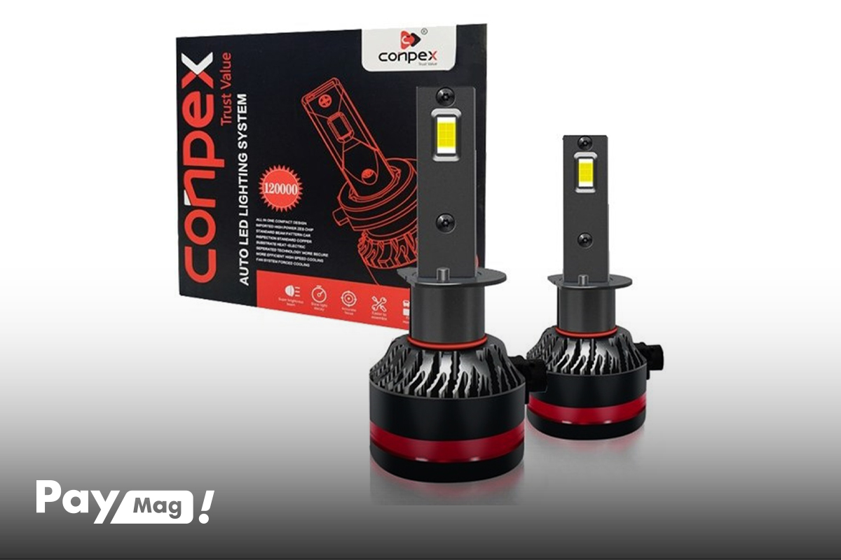 هدلایت لنز دار h4