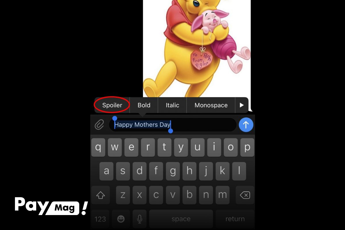 اسپویل در تلگرام چیست
