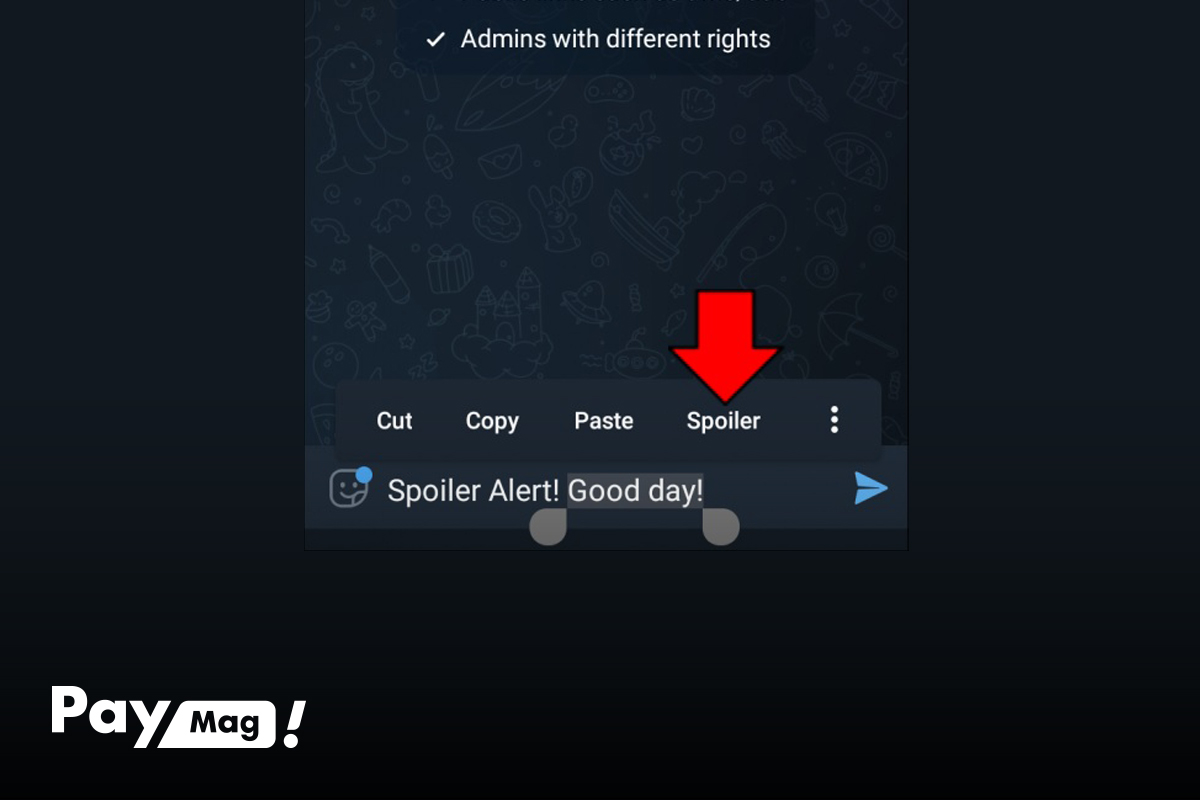 اسپویلر چیست تلگرام