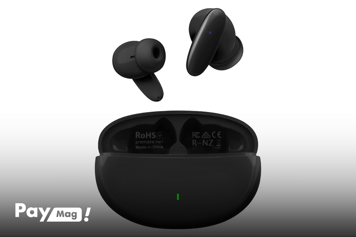 هندزفری بلوتوثی پرومیت مدل LUSH - مشکی