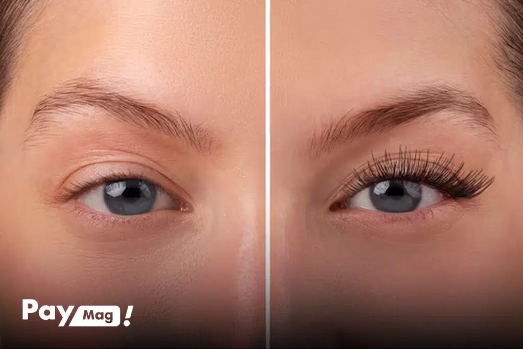 رشد سریع مژه در سه روز