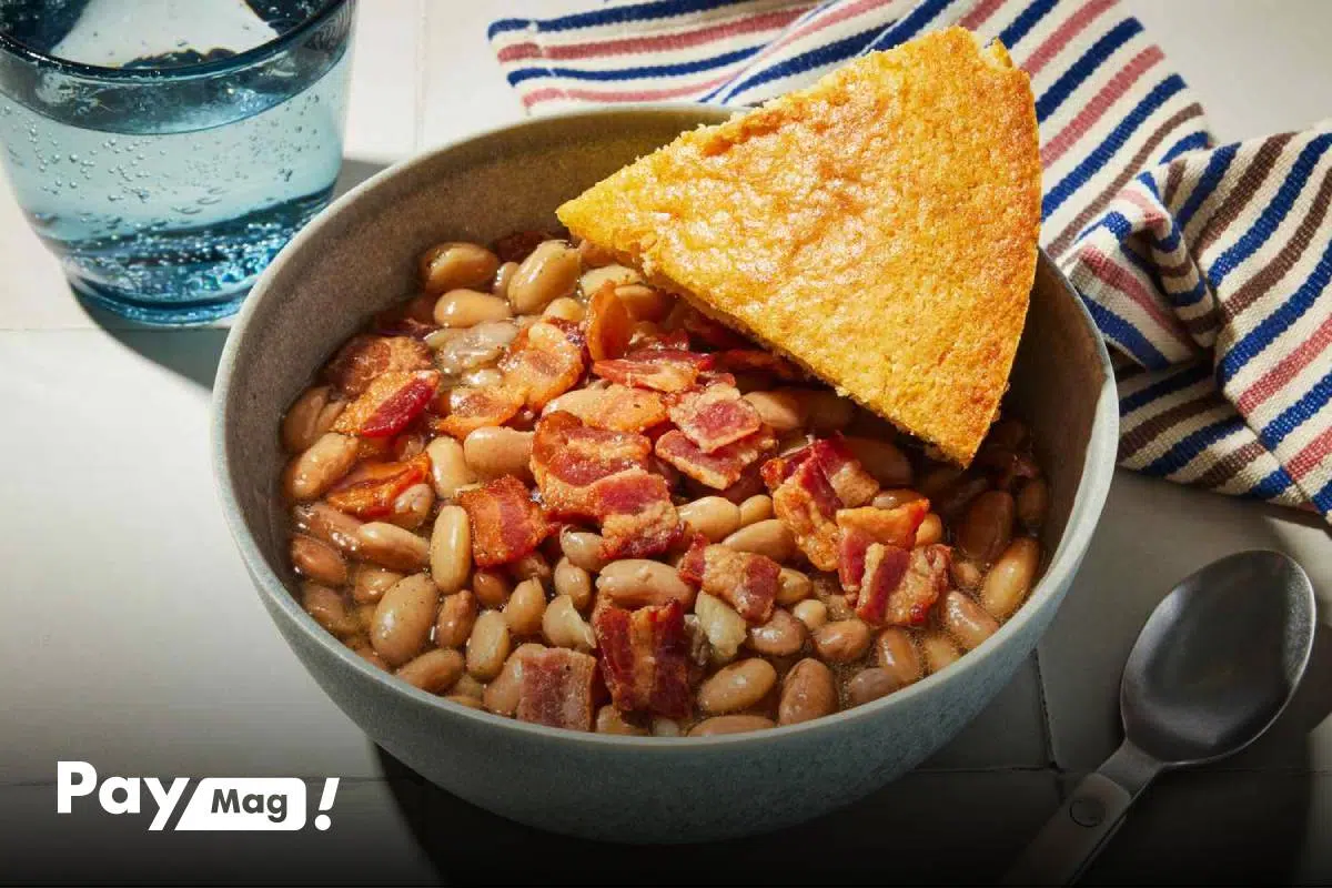 طرز تهیه خوراک لوبیا چیتی با قارچ