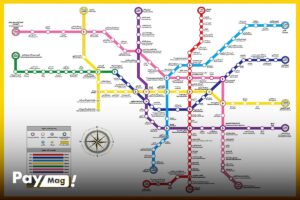 نقشه مترو تهران