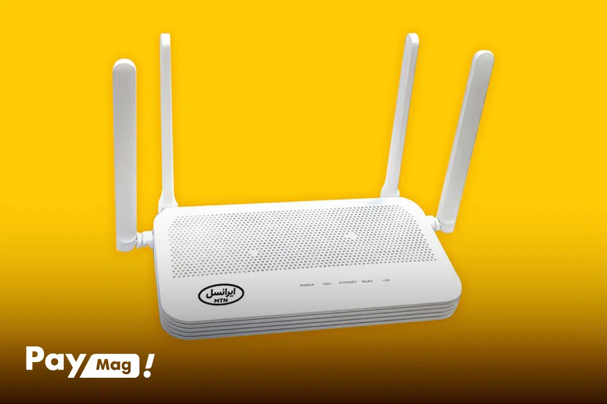 مودم فیبرنوری ایرانسل FTTH H4