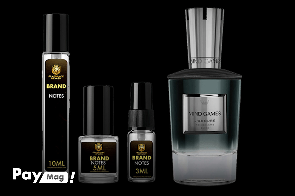 حجم‌های مختلف دکانت عطر