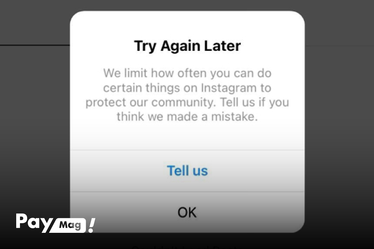 علت ارور We limit how often