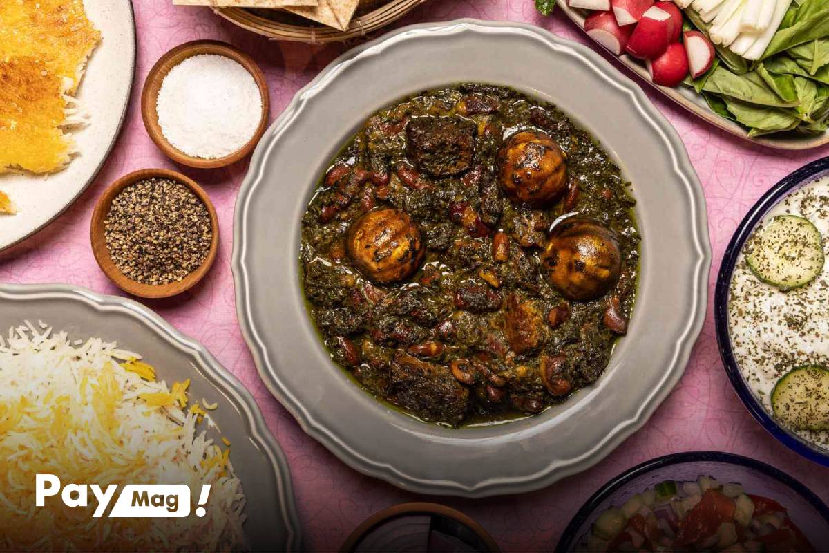 خورشت فوری قورمه‌سبزی