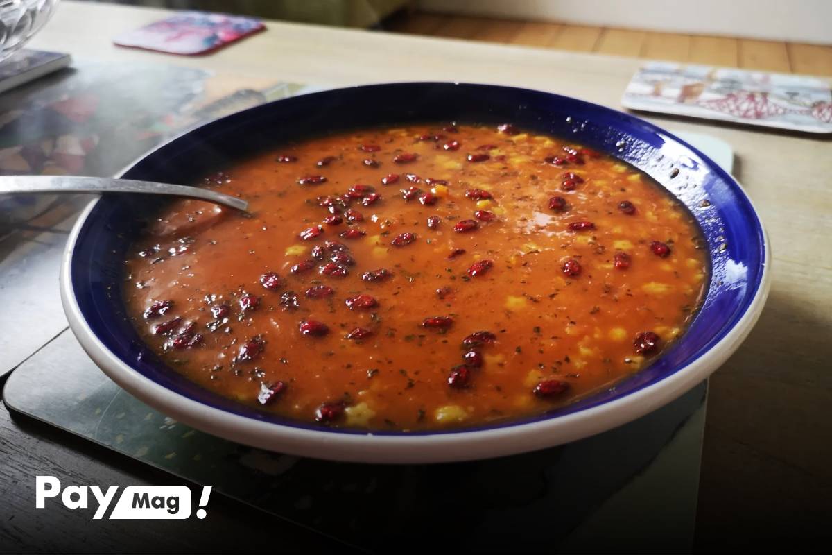 خورشت فوری مرغ ریش‌ریش