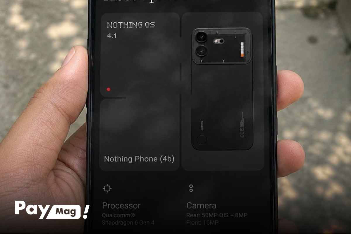 مشخصات فنی و سخت افزار Nothing Phone 4b