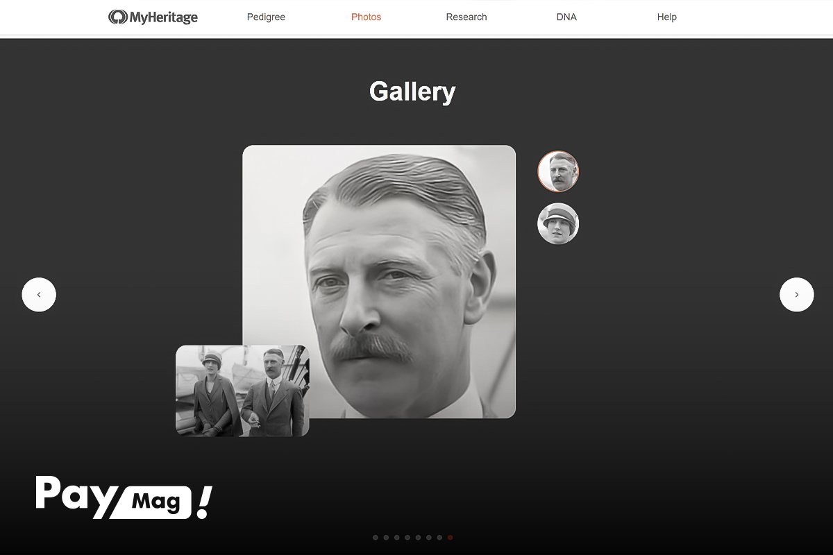 متحرک سازی عکس با هوش مصنوعی در MyHeritage