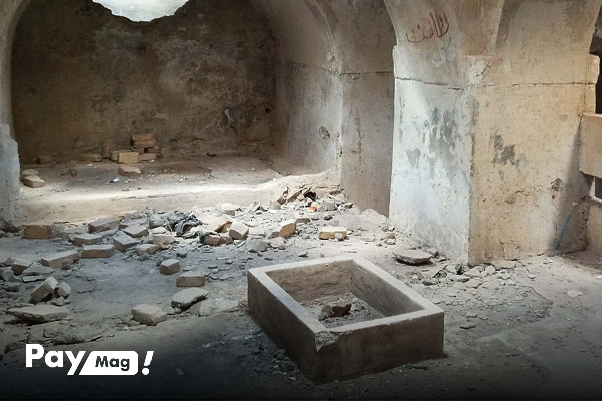حمام نفت سفید در میان جاهای دیدنی اهواز