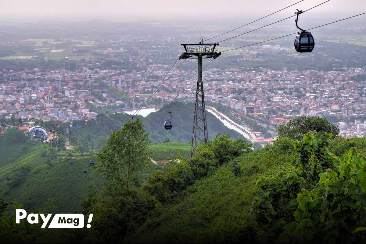بام سبز در میان جاهای دیدنی لاهیجان