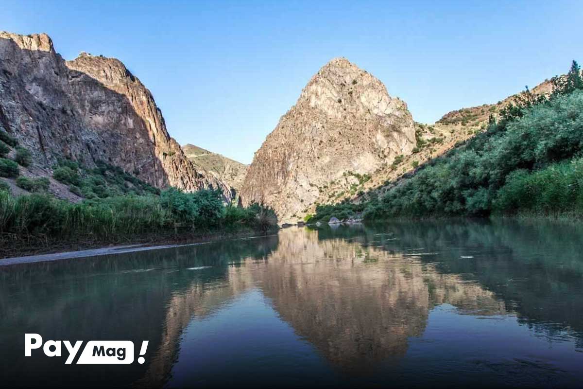 رودخانه قزل اوزون، یکی از بهترین جاهای دیدنی زنجان در تابستان