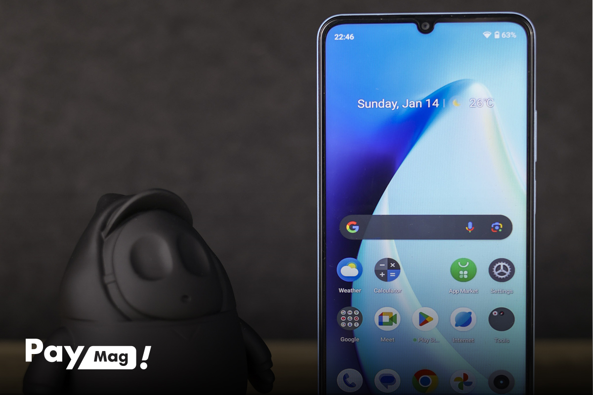نمایشگر Real me Note 50