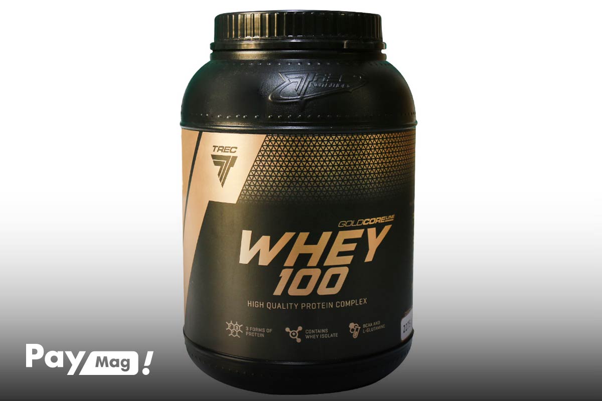 پودر پروتئین وی 100 گلد کر لاین Gold Core Line ترک نوترینت Trec Nutrition