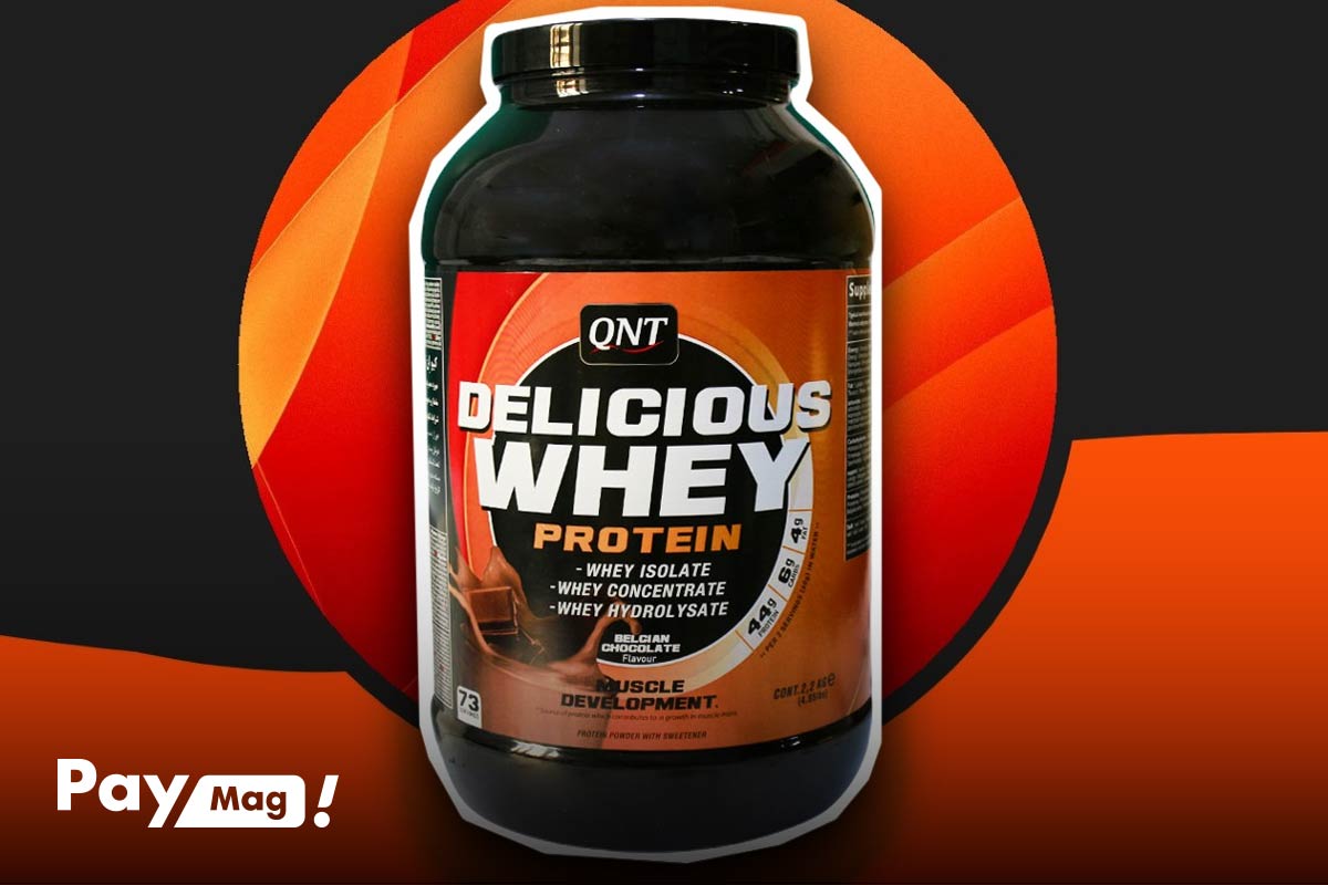 پودر پروتئین وی دلیشس وی Delicious Whey کیو ان تی QNT